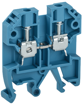 Клемма винтовая КВИ-4мм2 синяя IEK в Уссурийске
