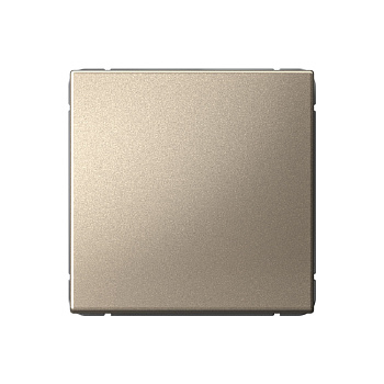 ARTGALLERY 1-клавишный ВЫКЛЮЧАТЕЛЬ КНОПОЧНЫЙ, 10А, механизм, ШАМПАНЬ в Уссурийске