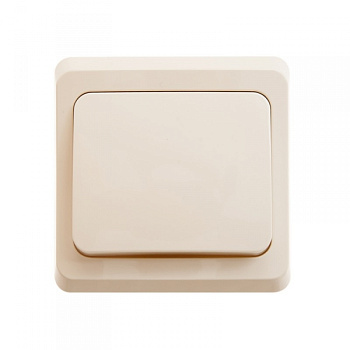 Выключатель одноклавишный ЭТЮД SE крем в Уссурийске