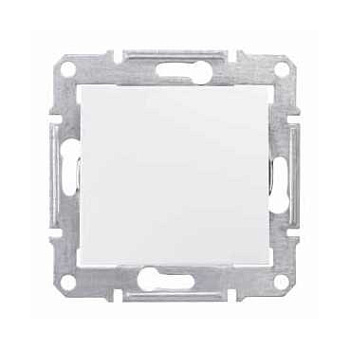 Выключатель одноклавишный SEDNA Schneider Electric белый в Уссурийске