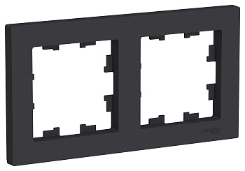 Рамка двойная AtlasDesign SE карбон в Уссурийске