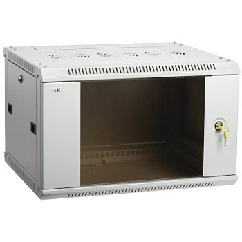 ITK Шкаф LINEA W 15U 600x450 мм дверь стекло, RAL7035 в Уссурийске