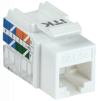 ITK Модуль Keystone Jack кат.5E UTP 110 IDC 90 град. в Уссурийске
