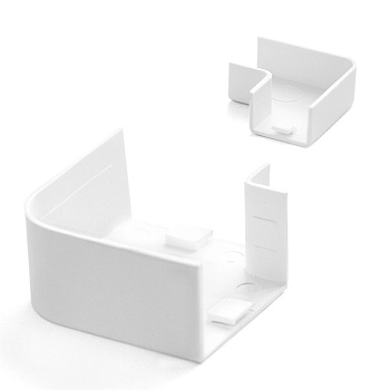 Поворот на 90 градусов 40х25 Э-Пласт в Уссурийске