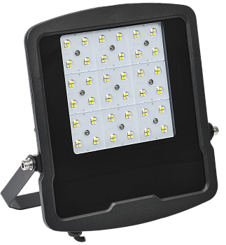 Прожектор LED СДО 08-100 PRO 120град 5000К IP65 черный IEK в Уссурийске