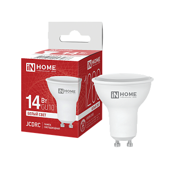 Лампа светодиодная LED-JCDRC-VC 14Вт 230В GU10 4000K 1260Лм IN HOME в Уссурийске