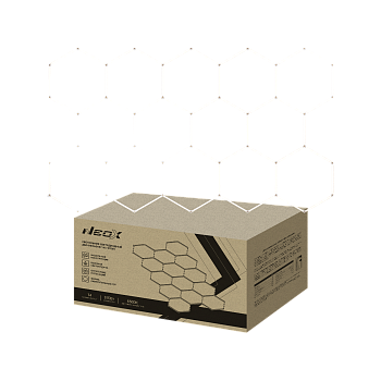 Светильник светодиодный ДБО-HEXAGON 14С-57065 570Вт 230В 6500К 14 сот 0.5м шнур с вилкой 4027х2325мм NEOX в Уссурийске