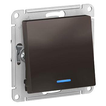 Переключатель одноклавишный AtlasDesign SE с подсветкой мокко в Уссурийске
