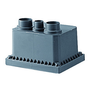 Смотровой переходной колодец с крышкой для двустенных труб, 225х175х145мм DKC в Уссурийске