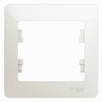 Рамка одинарная Glossa SE перламутр в Уссурийске