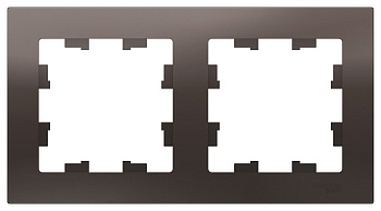 Рамка двойная AtlasDesign SE мокко в Уссурийске