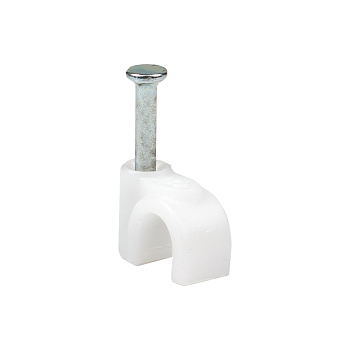 Скоба крепежная круглая  (5мм.) (50шт.) EKF PROxima в Уссурийске