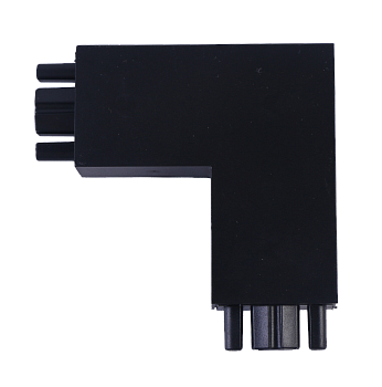 Коннектор шинопровода угловой AC-B-TL черный серии TOP-LINE IN HOME в Уссурийске