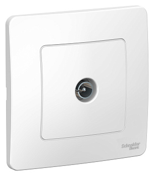 Розетка телевизионная BLANCA SE белая в Уссурийске