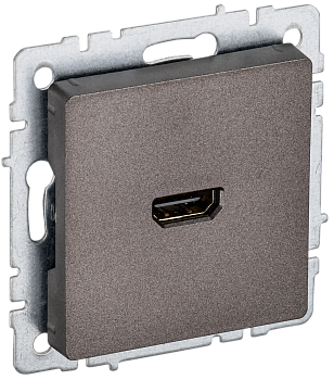 Розетка HDMI BRITE IEK бронза в Уссурийске