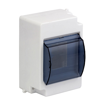 Бокс с прозрачной крышкой КМПн 1/4 для 4-х автоматических выключателей наружной установки с дверцей EKF Proxima в Уссурийске