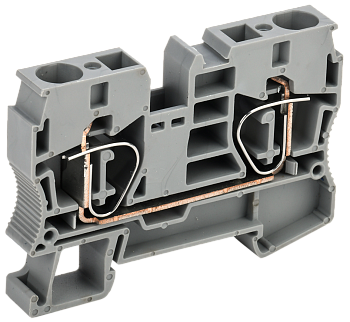 Клемма пружинная КПИ 2в-10 70А серый IEK в Уссурийске