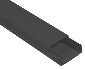 Кабель-канал 60х40х2000 "ЭЛЕКОР" черный IEK в Уссурийске