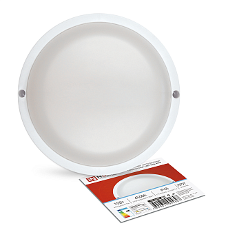 Светильник светодиодный герметичный СПП 1565-КРУГ 15Вт 6500К 1350Лм IP65 140мм IN HOME в Уссурийске