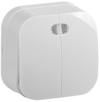 Выкл 2кл подсветкой НАКЛАДНОЙ 10А GLORY белый ВС20-2-1-ХБ IEK в Уссурийске