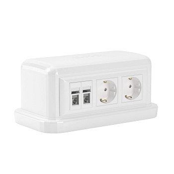 Напольная башенка BUS, 12 модулей, белая DKC в Уссурийске