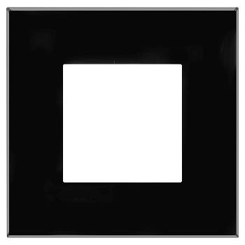 Рамка Avanti "Черный квадрат", 1 пост (2 мод.) DKC в Уссурийске