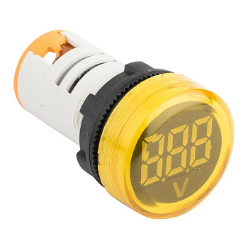 Индикатор значения напряжения желтый ED16-22VD EKF PROxima (AD16-22VD) в Уссурийске