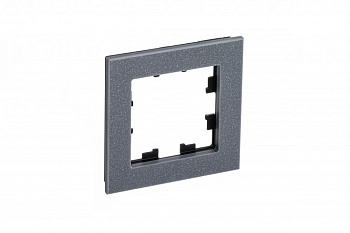 Рамка одинарная AtlasDesign Nature SE мрамор айс грей в Уссурийске