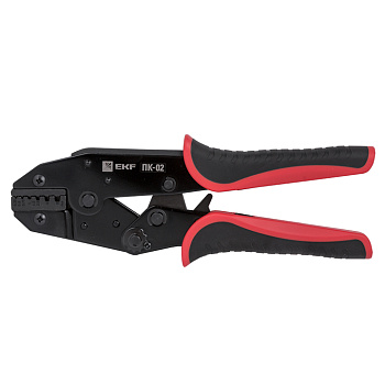 Пресс-клещи ПК-02 (0.25-6.0 мм2 НШвИ НШв) EKF Expert в Уссурийске