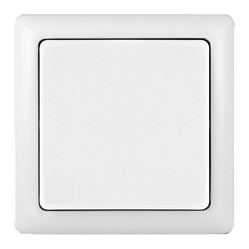 Выключатель одноклавишный ХИТ SE накладной белый в Уссурийске