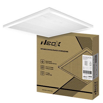 Панель светодиодная универсальная ДВО-02 4565-ПРИЗМА 45Вт 6500K 595х595мм NEOX в Уссурийске