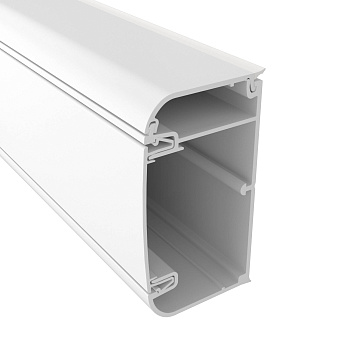 Кабель-канал 90х50 мм, с перегородкой, боковой и фронтальной крышками DKC в Уссурийске