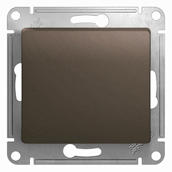Переключатель одноклавишный Glossa SE шоколад в Уссурийске