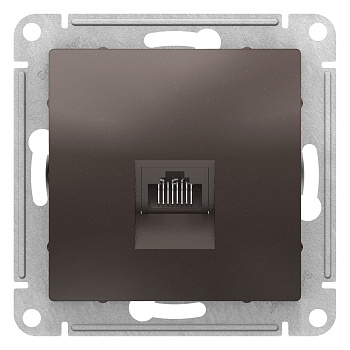 Розетка компьютерная AtlasDesign SE мокко в Уссурийске