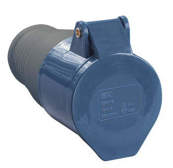 Розетка 223 переносная 2Р+РЕ 32А 220В IP44 IEK в Уссурийске