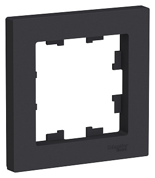 Рамка одинарная AtlasDesign SE карбон в Уссурийске