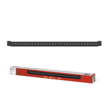 Светильник трековый линейный светодиодный поворотный LTR-02R-TL 50Вт 4000К 5000Лм 870мм IP40 24 градуса черный серии TOP-LINE IN HOME в Уссурийске