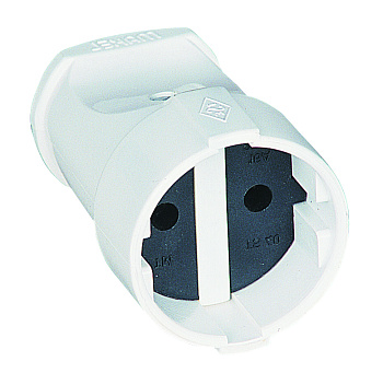 Штепсель MAKEL белый в Уссурийске