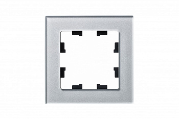 Рамка одинарная AtlasDesign Nature SE стекло алюминий в Уссурийске