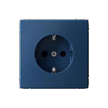 ARTGALLERY РОЗЕТКА с заземлением со шторками, 16А, механизм, АКВАМАРИН в Уссурийске