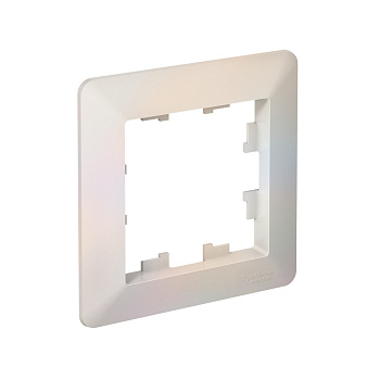 Рамка одинарная AtlasDesign AIR SE жемчуг/дымчатая белая в Уссурийске