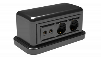 Напольная башенка BUS, 12 модулей, черная DKC в Уссурийске