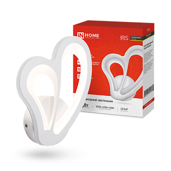 Светильник светодиодный ELEGANT IRIS 15Вт 230В 3000-6500K 1200Лм STEP COLOR белый IN HOME в Уссурийске