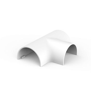 MultiSet Тройник для кабель-канала 20х12 (уп 2шт) Белый в Уссурийске