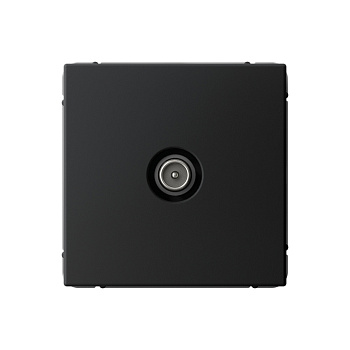 ARTGALLERY TV РОЗЕТКА проходная 4DB, механизм, КАРБОН в Уссурийске