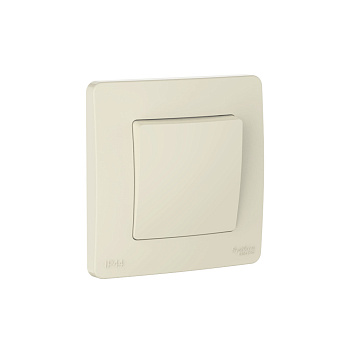 Переключатель одноклавишный  IP44 BLANCA SE молочный в Уссурийске