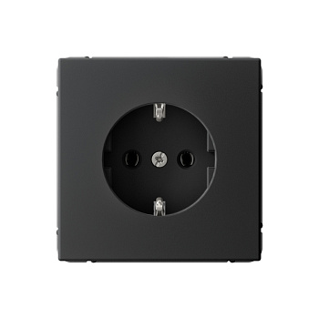 ARTGALLERY РОЗЕТКА с заземлением, 16А, механизм, КАРБОН в Уссурийске