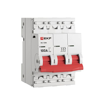 Выключатель нагрузки ВН-125N 3Р 100А PROXIMA EKF в Уссурийске