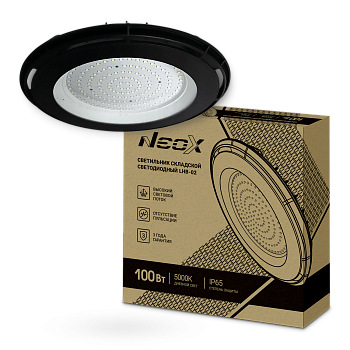 Светильник складской светодиодный LHB-02 100Вт 120гр 230В 5000К 10500Лм 105Лм/Вт IP65 без пульсации NEOX в Уссурийске
