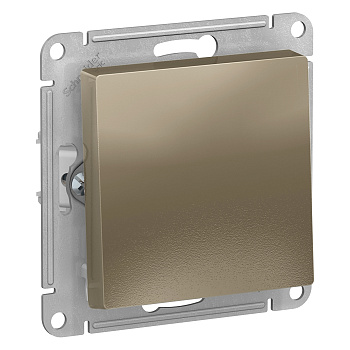 Выключатель одноклавишный AtlasDesign SE шампань в Уссурийске